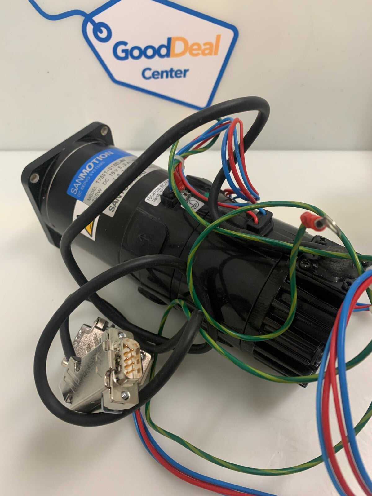 SANYO DENKI T730T-012EL8N 300W DC 75V Servo Motor
