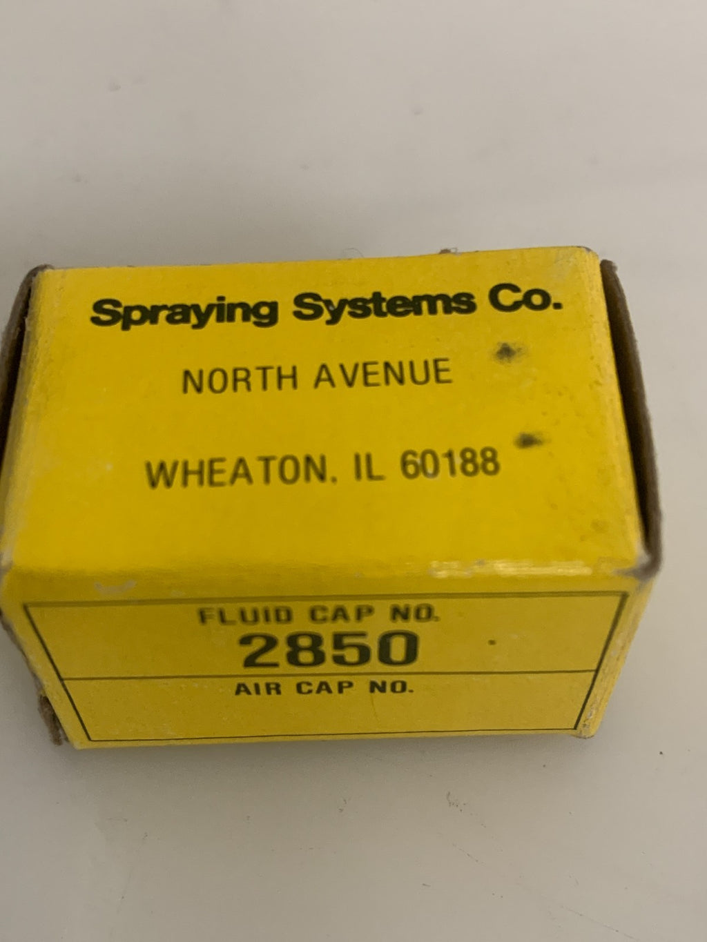 SPRAYING SYTEMS FLUID CAP 28502