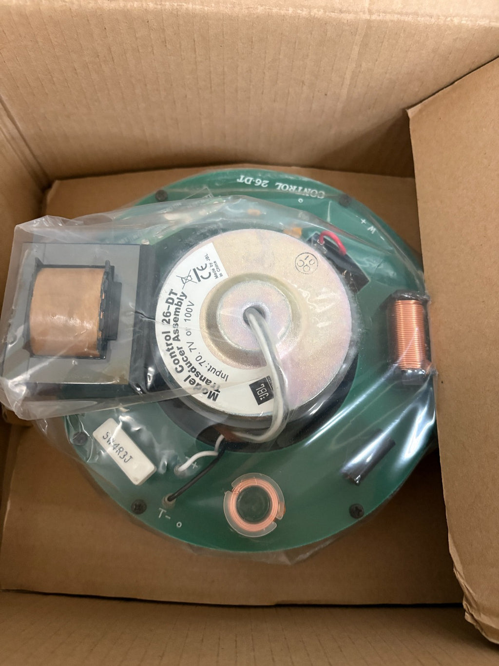 JBL CONTROL CEILING LOUDSPEAKER TRANSDUCER ASSY 26-DT