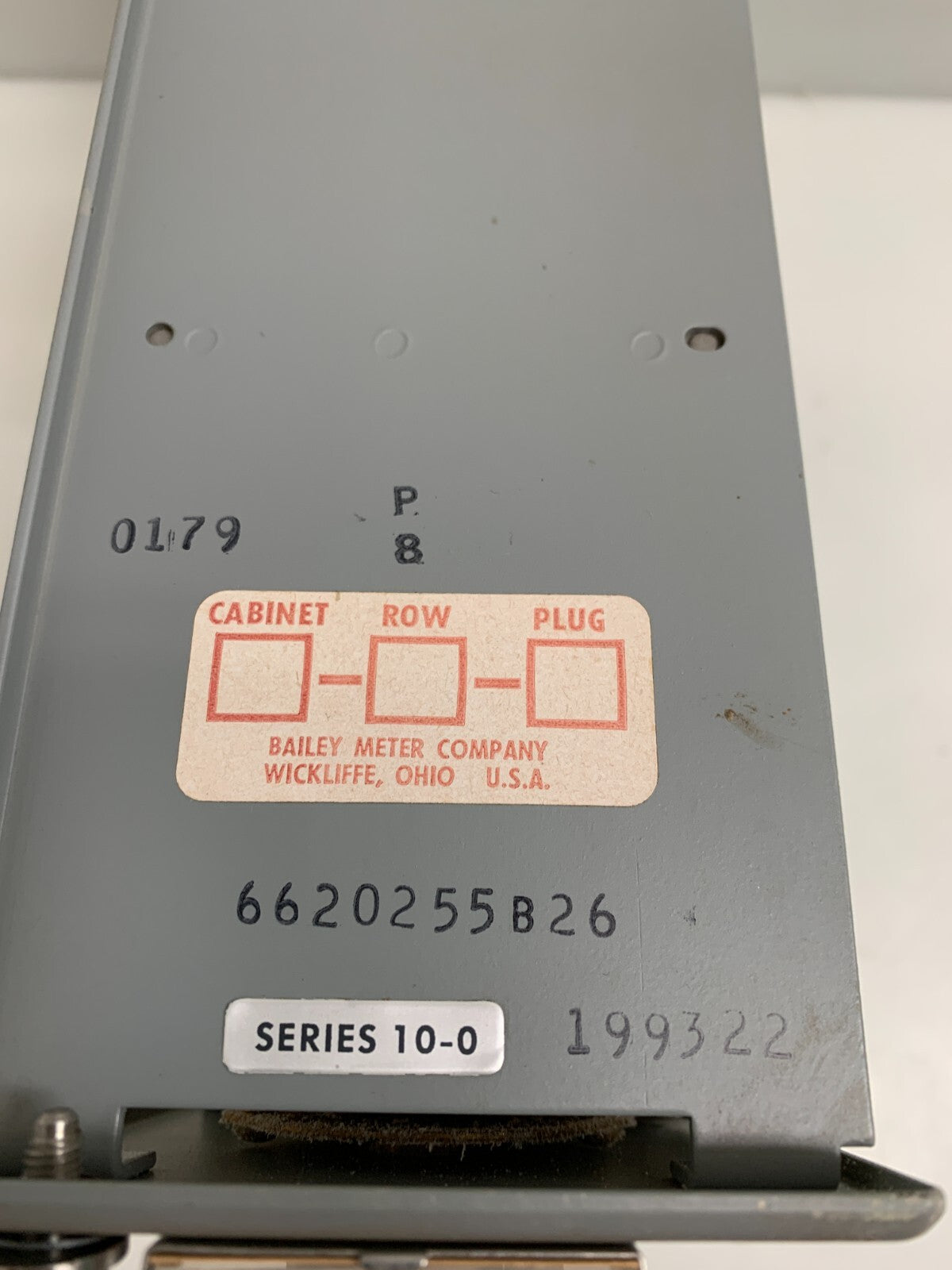 BAILEY METER CO.  6620255B26 Signal Monitor Module  1993222