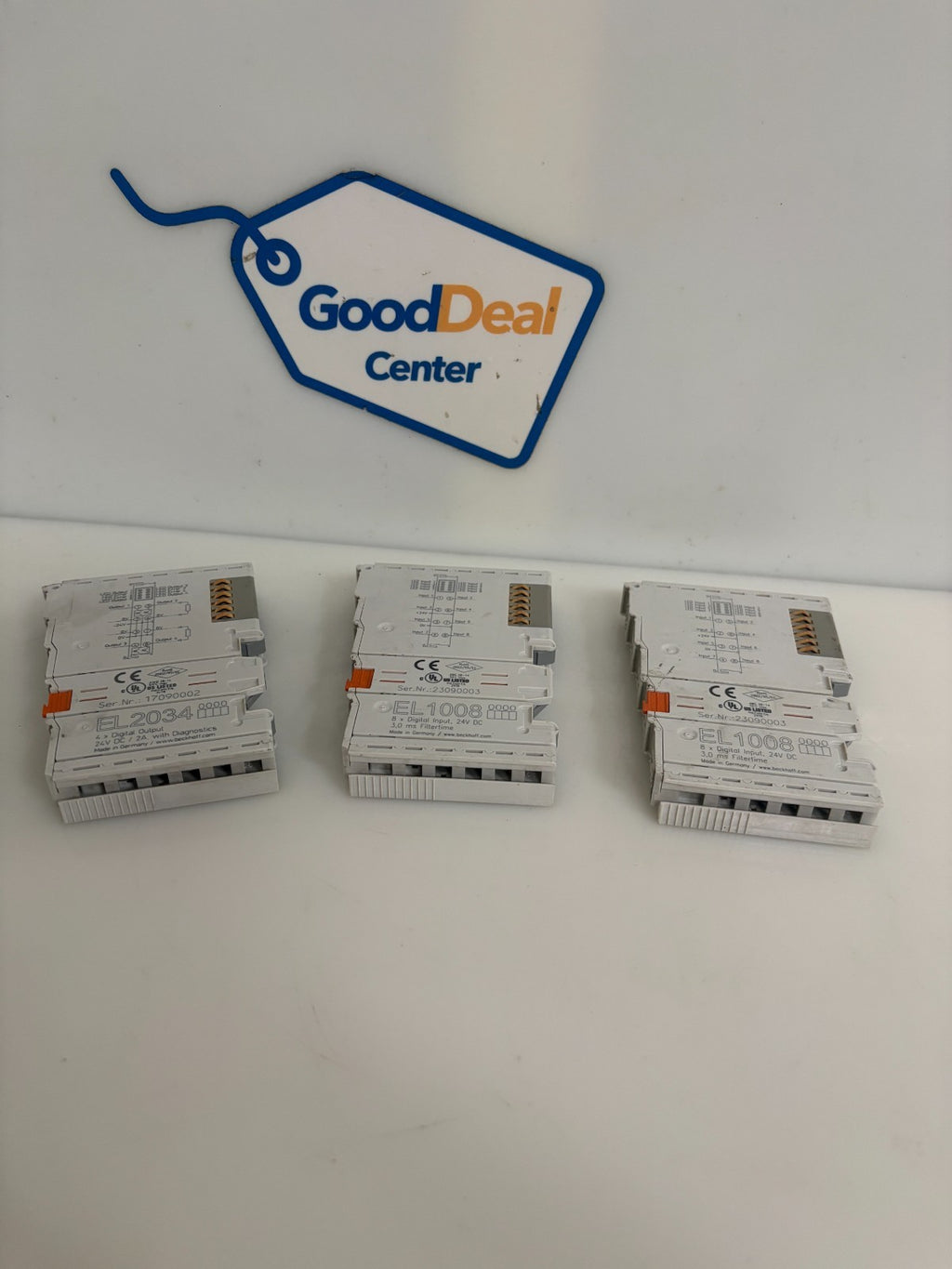 BECKHOFF MIX LOT 2XEL1008 1XEL2034