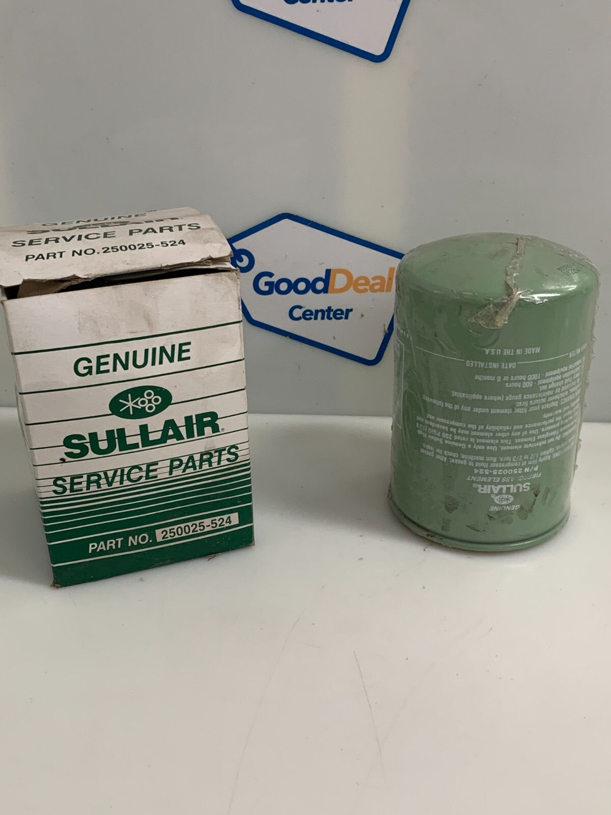SULLAIR GENUINE FIBERGLASS OIL FILTER 2500 25-524