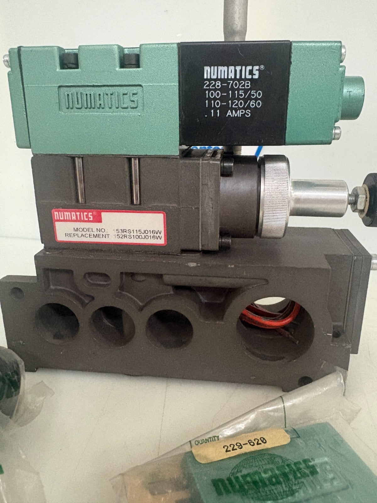 NUMATICS SOLENOID VALVE 228-702B W/53RS115J016W4