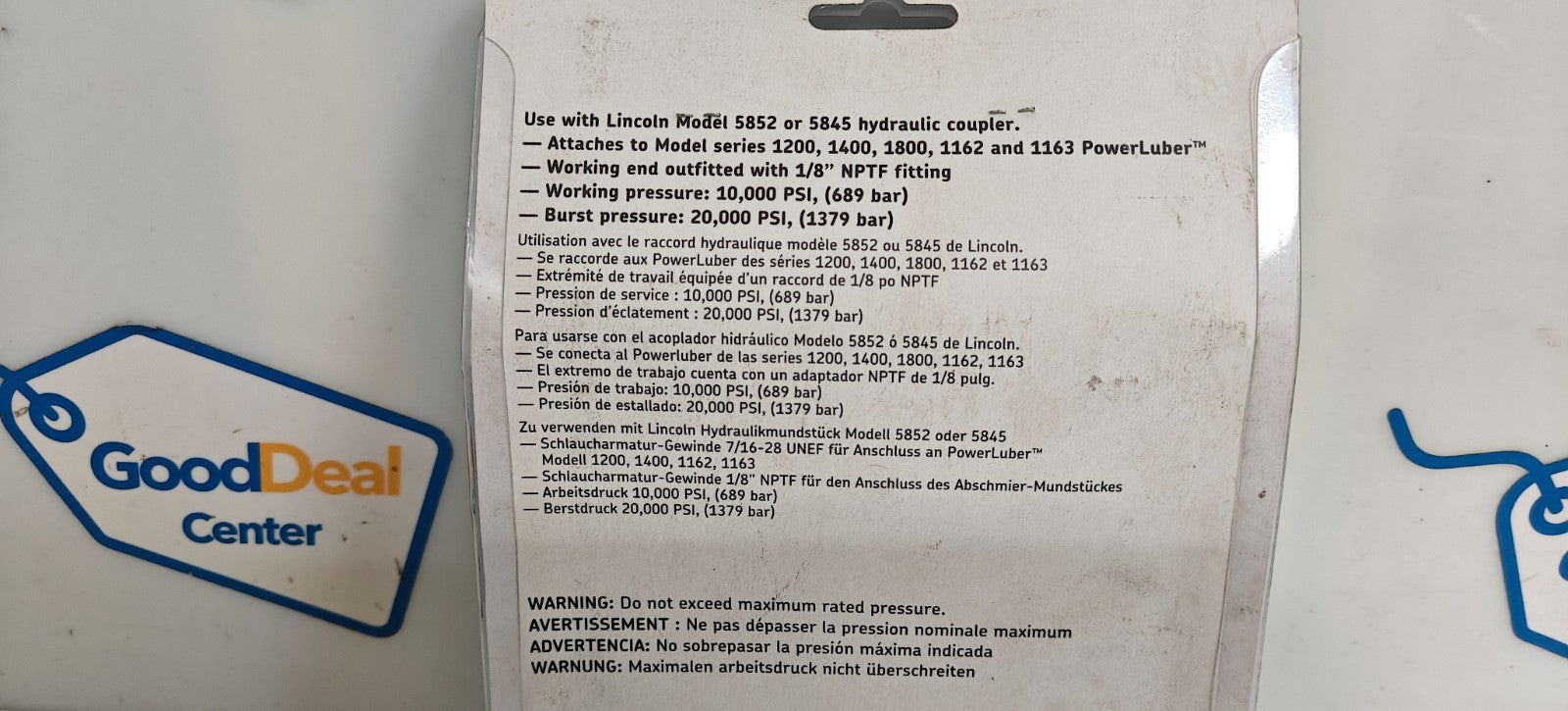 SKF LINCOLN POWER LUBER 1236 2