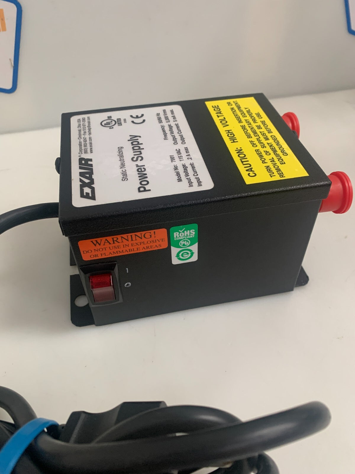 EXAIR STATIC NEUTRALIZING POWER SUPPLY #7901