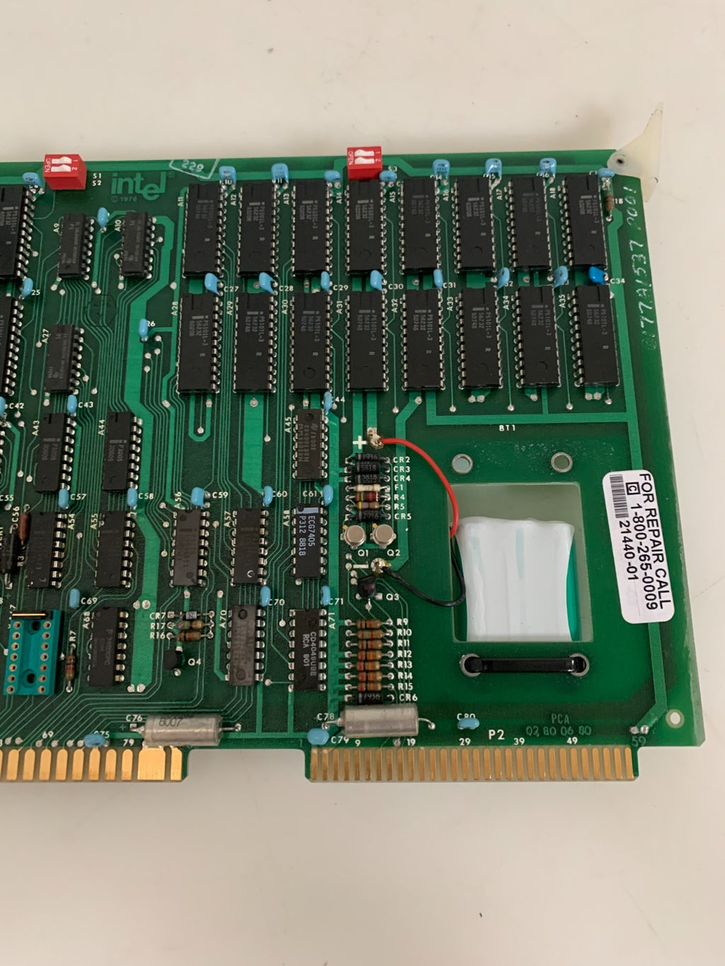 INTEL SINGLE BOARD COMPUTER CIRCUIT BOARD 05-0652-002 D GE