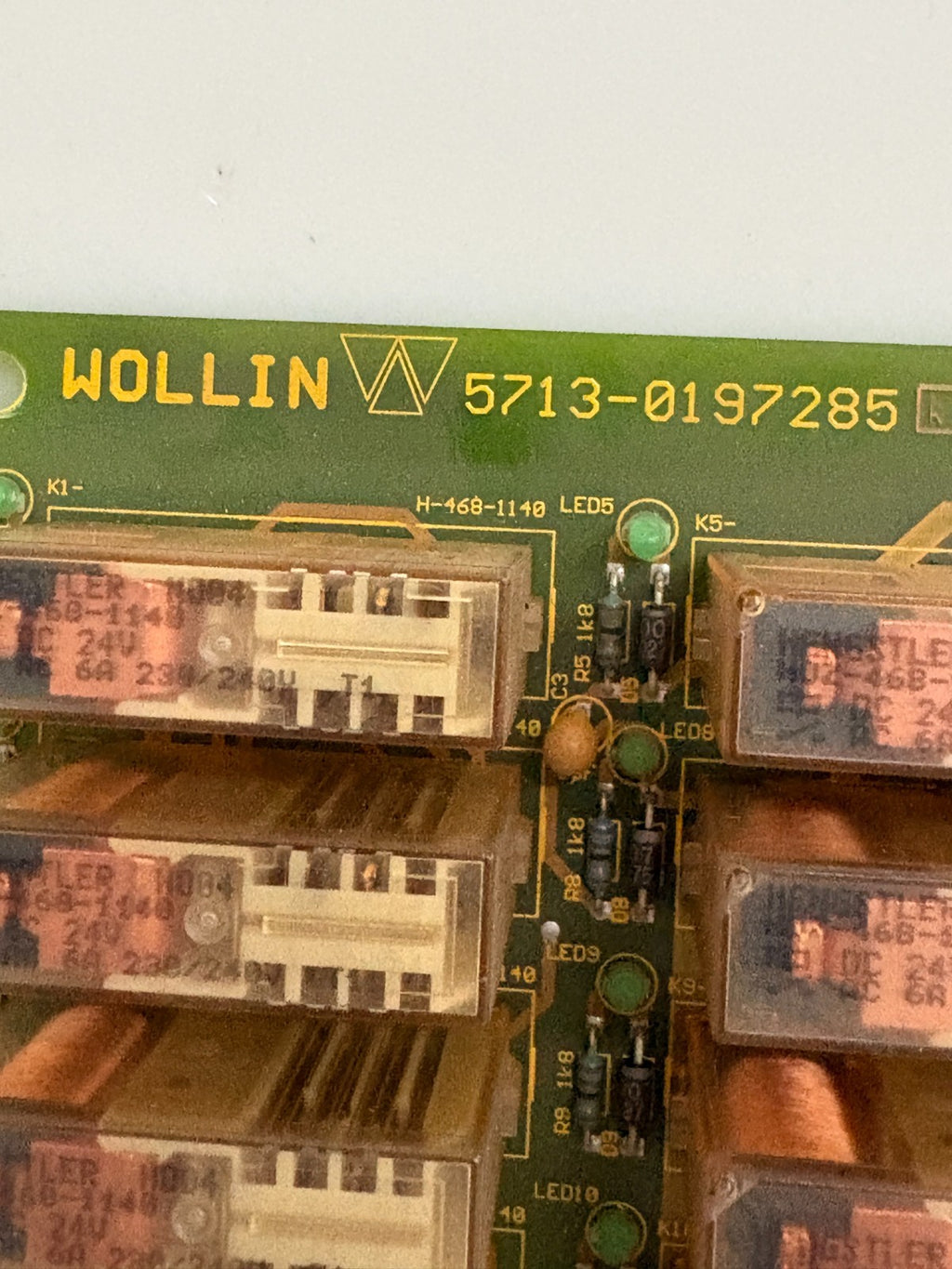 WOLLIN RELAY BOARD 5713-0197285 