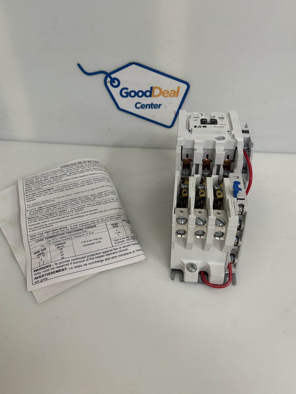 EATON FREEDOM SERIES STARTER AN16DNOAB0