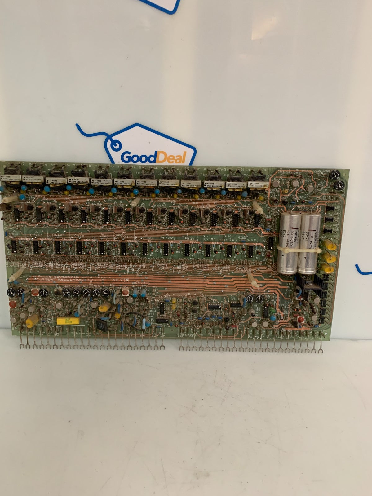 GE FANUC 6 PULSE NON REVERSING WITH SPEED CURRENT REGULATOR BOARD 621L118 GR20