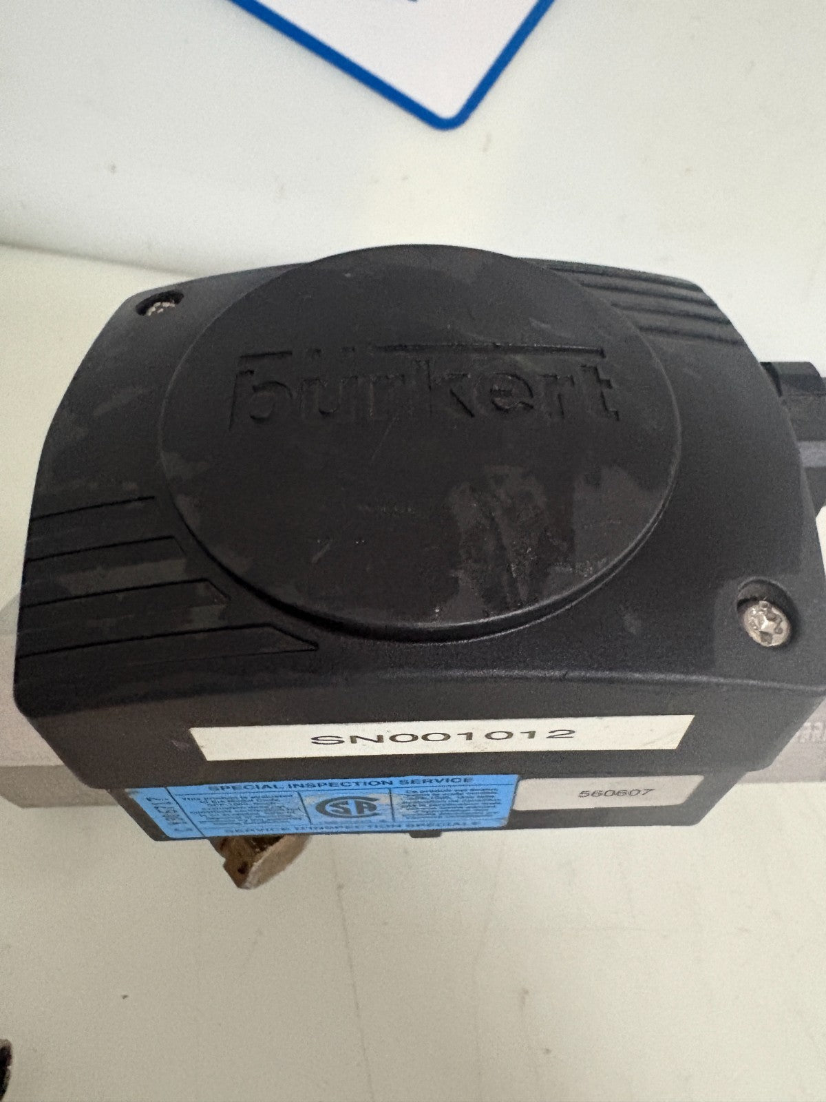 BURKERT ULTRASONIC FLOWMETER TYPE FLOW8081 1