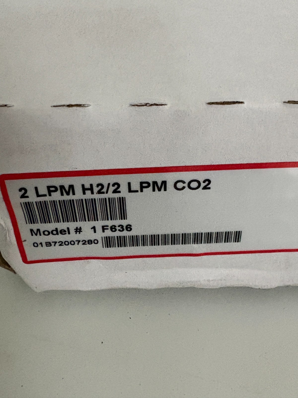 FLOWMETER 1 F636 100PSIG