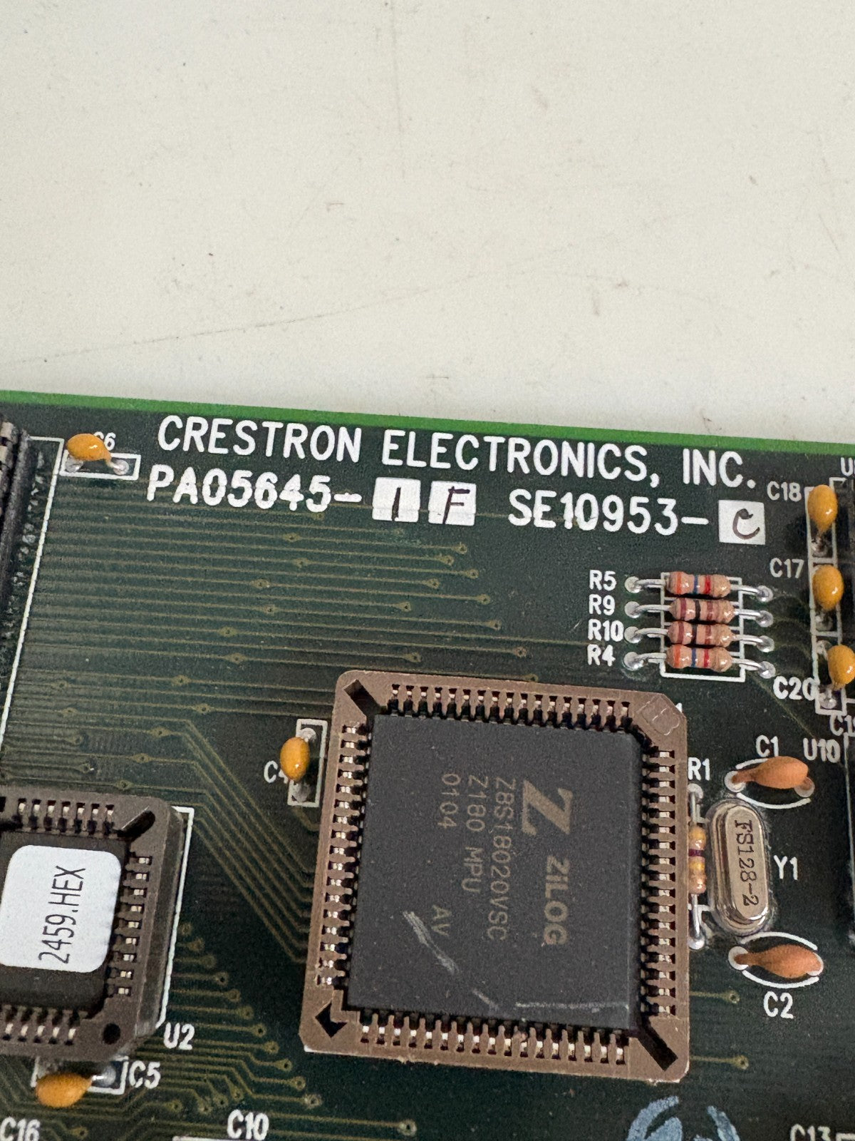 CRESTRON ELECTRONICS CONTROL BOARD PA05645-IF SE10953-C2
