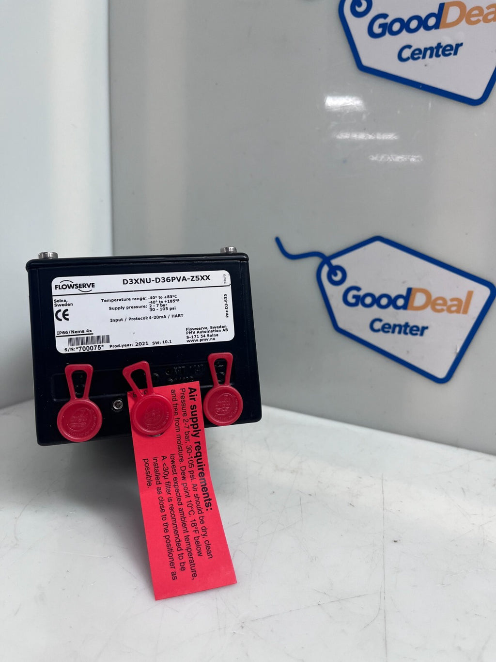 FLOWSERVE D3XNU-D36PVA-Z5SX Digital Positioner with Display