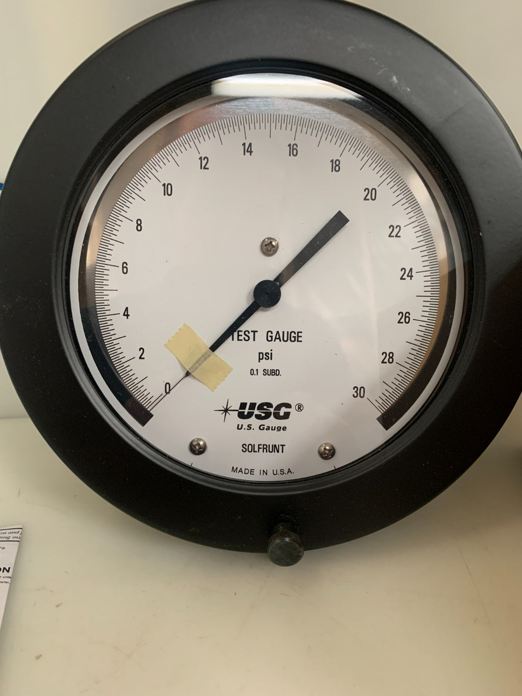 AMETEK USG GAUGE 6" 0-30 PSI #132594 MEL