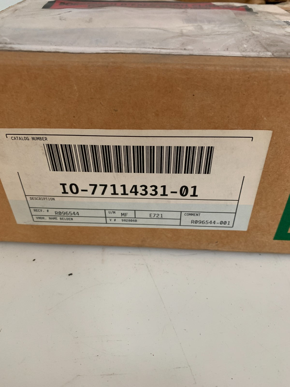 BELDEN FLAT CABLE 28 AWG #9R280602