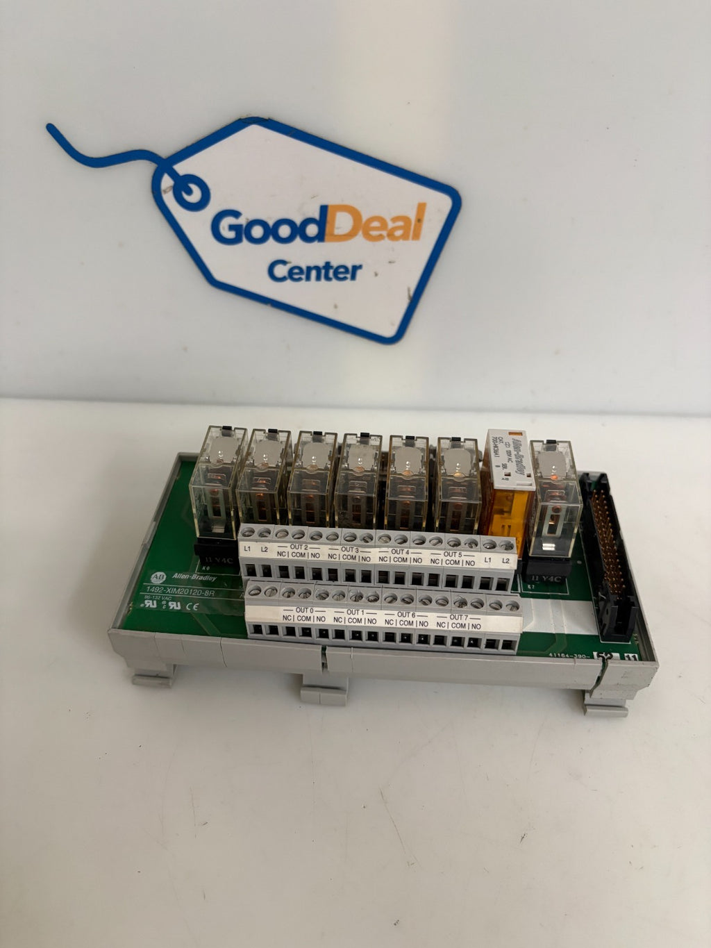 ALLEN BRADLEY RELAY MASTER MODULE 1492-XIM120-BR A