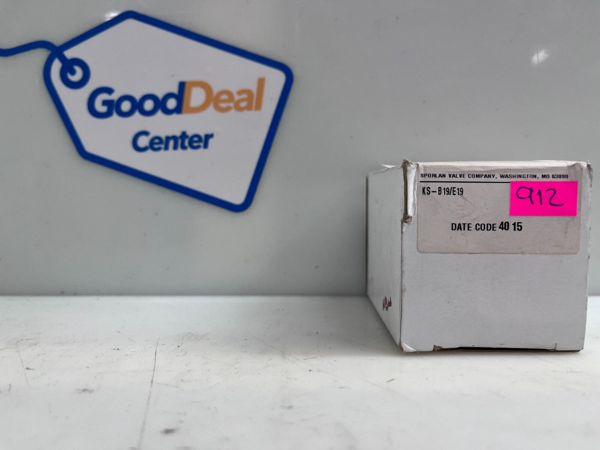 SPORLAN Valve Company 381054 Solenoid Valve Kit KS-B19/E190