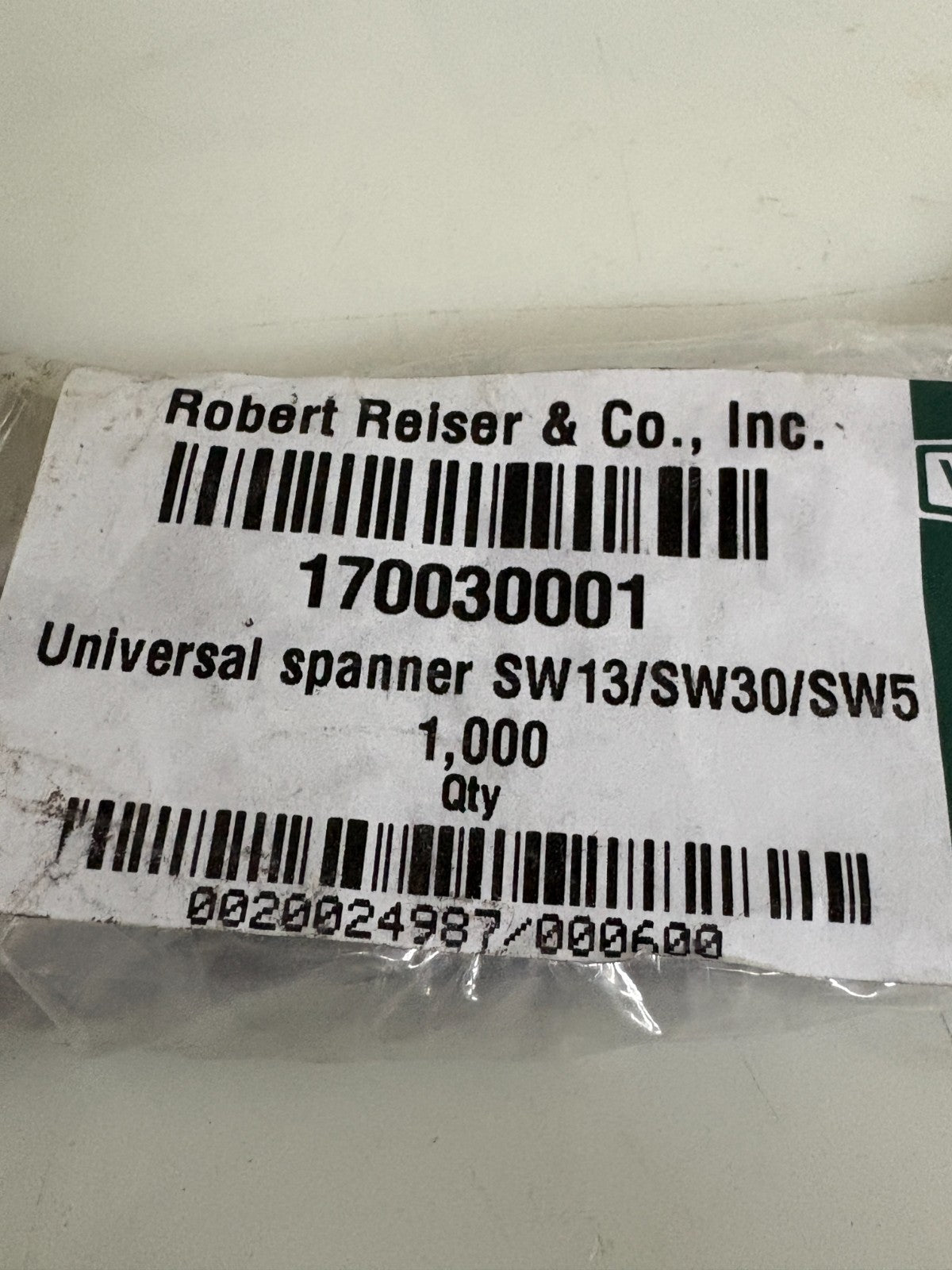 ROBERT REISER VEMAG UNIVERSAL SPANNER 1700300011