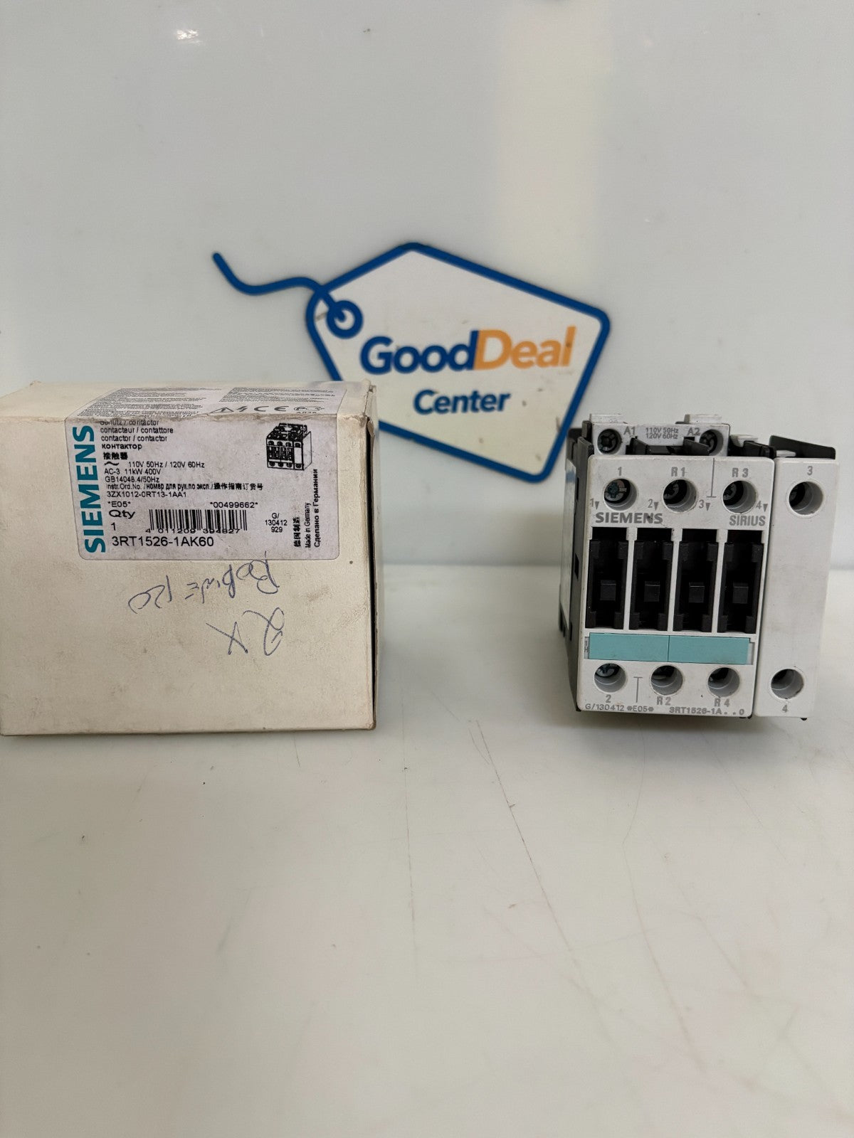 SIEMENS CONTACTOR 3RT1526-1AK600
