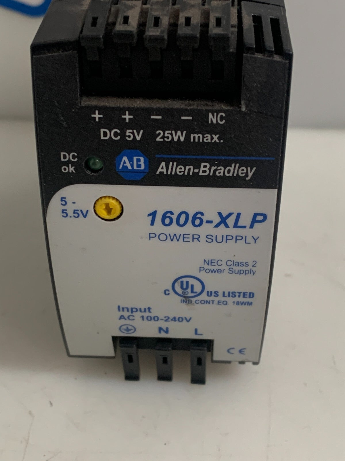 ALLEN BRADLEY POWER SUPPLY 1606-XLP25A
