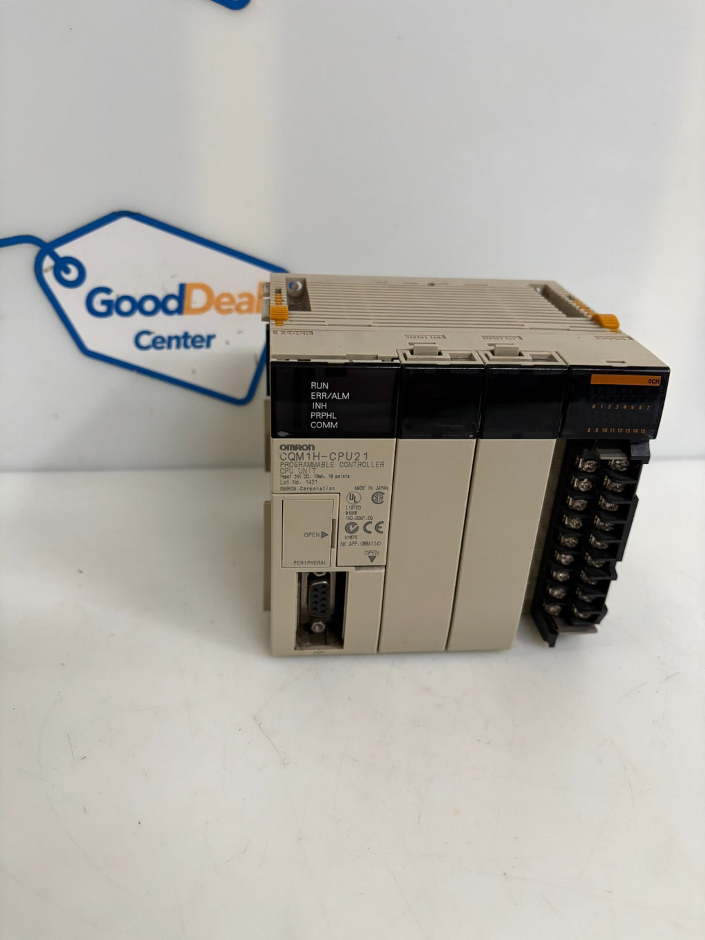 OMRON PROGRAMMABLE CONTROLLER CPU UNIT CQM1H-CPU21