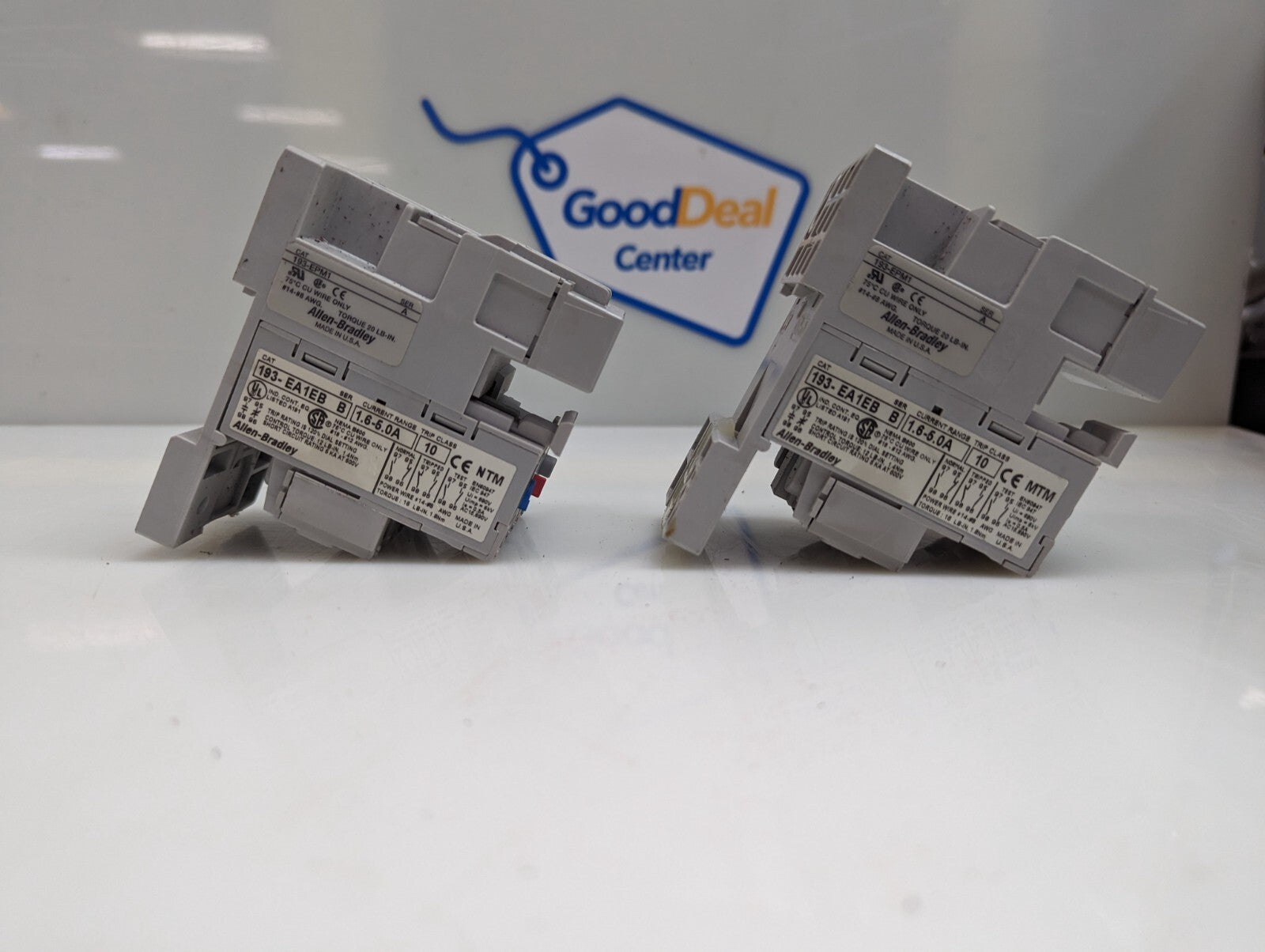 Allen-Bradley 0.32-1.0A Thermal Overload Relay Cat. 193-EA1CB Ser B lot of 2