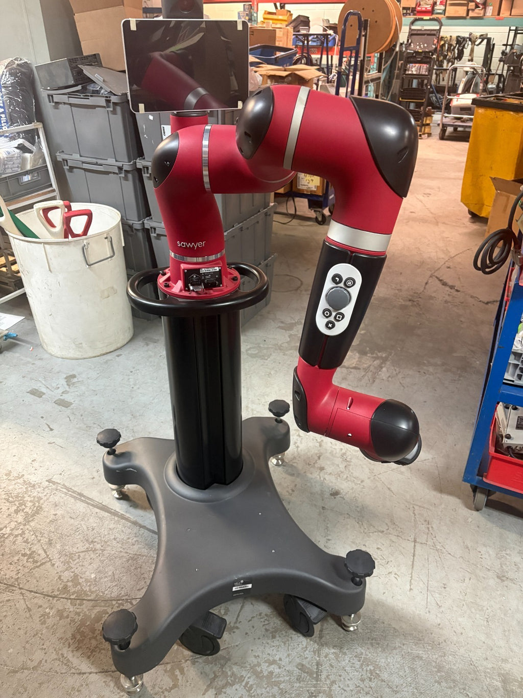 RETHINK ROBOTICS SAWYER SMART PRECISION TASKS ROBOT 2015 W/ CONTROLLER AND CABLE0
