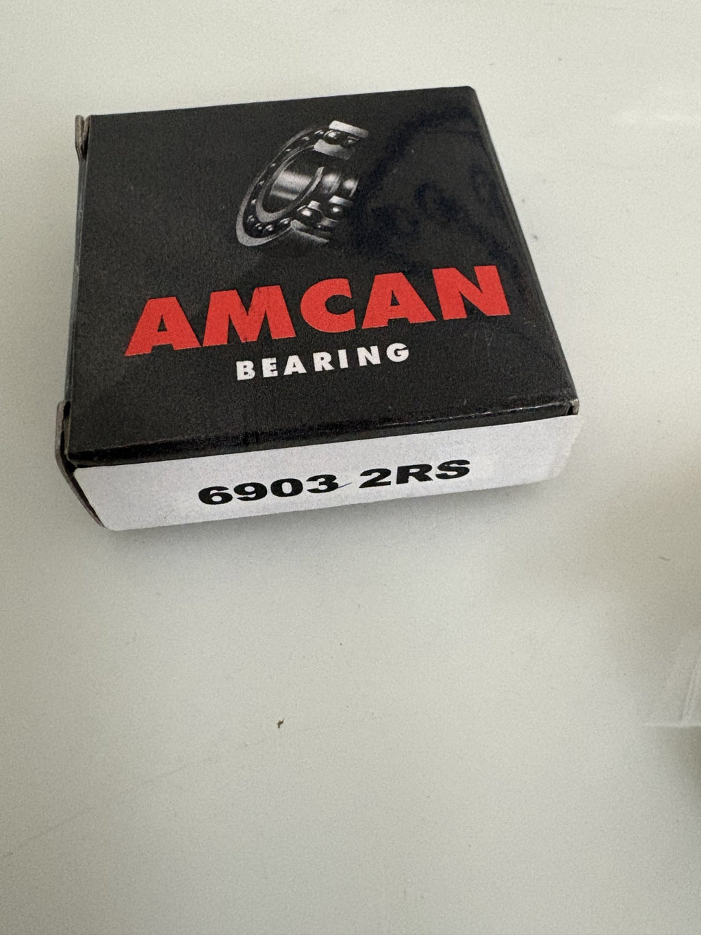 LOT OF 2 AMCAN BEARING 6903 2RS DEEP GROOVE BALL BEARING DOUBLE SEAL