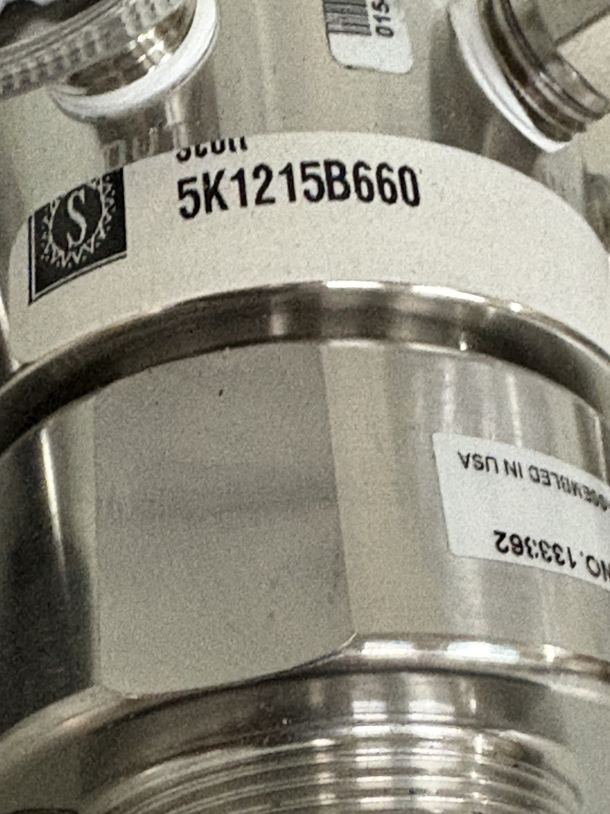 SCOTT STAINLESS STEEL GAZ REGULATOR SK2-75