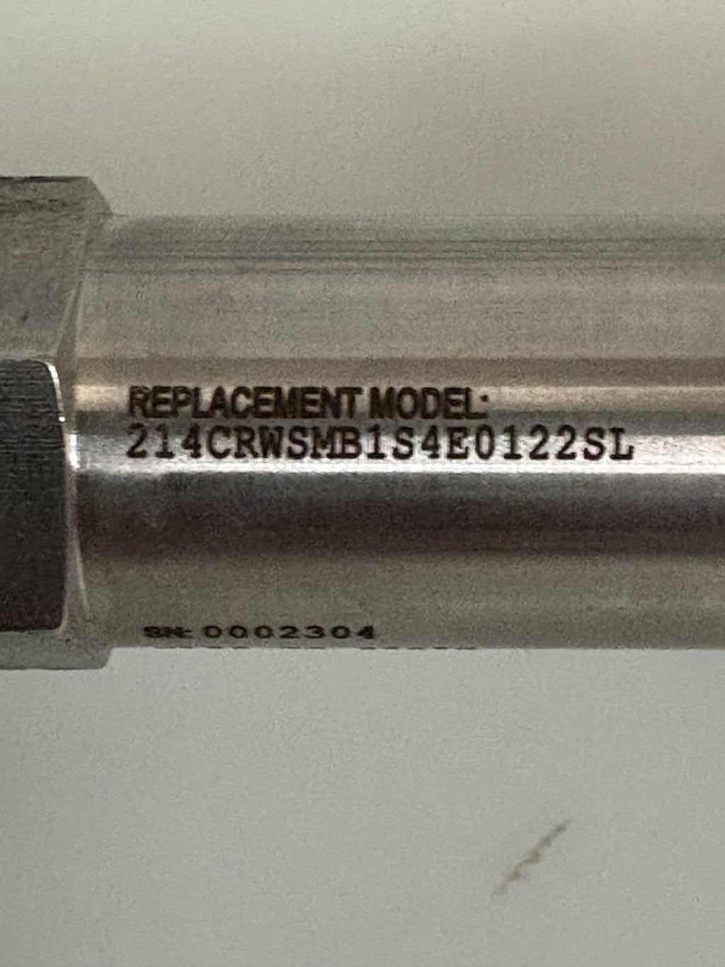 ROSEMOUNT SENSOR 214CTKAKSPDGE0332SLAT 1C3B1G3XW W/214CRWSMB1S4E0122SL