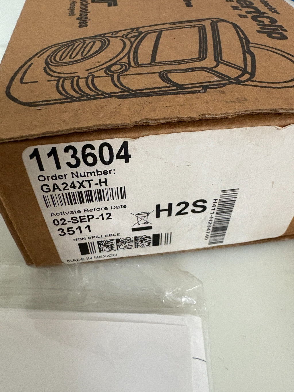 BW TECHNOLOGIES HONEYWELL GA24XT-H GASALERTCLIP