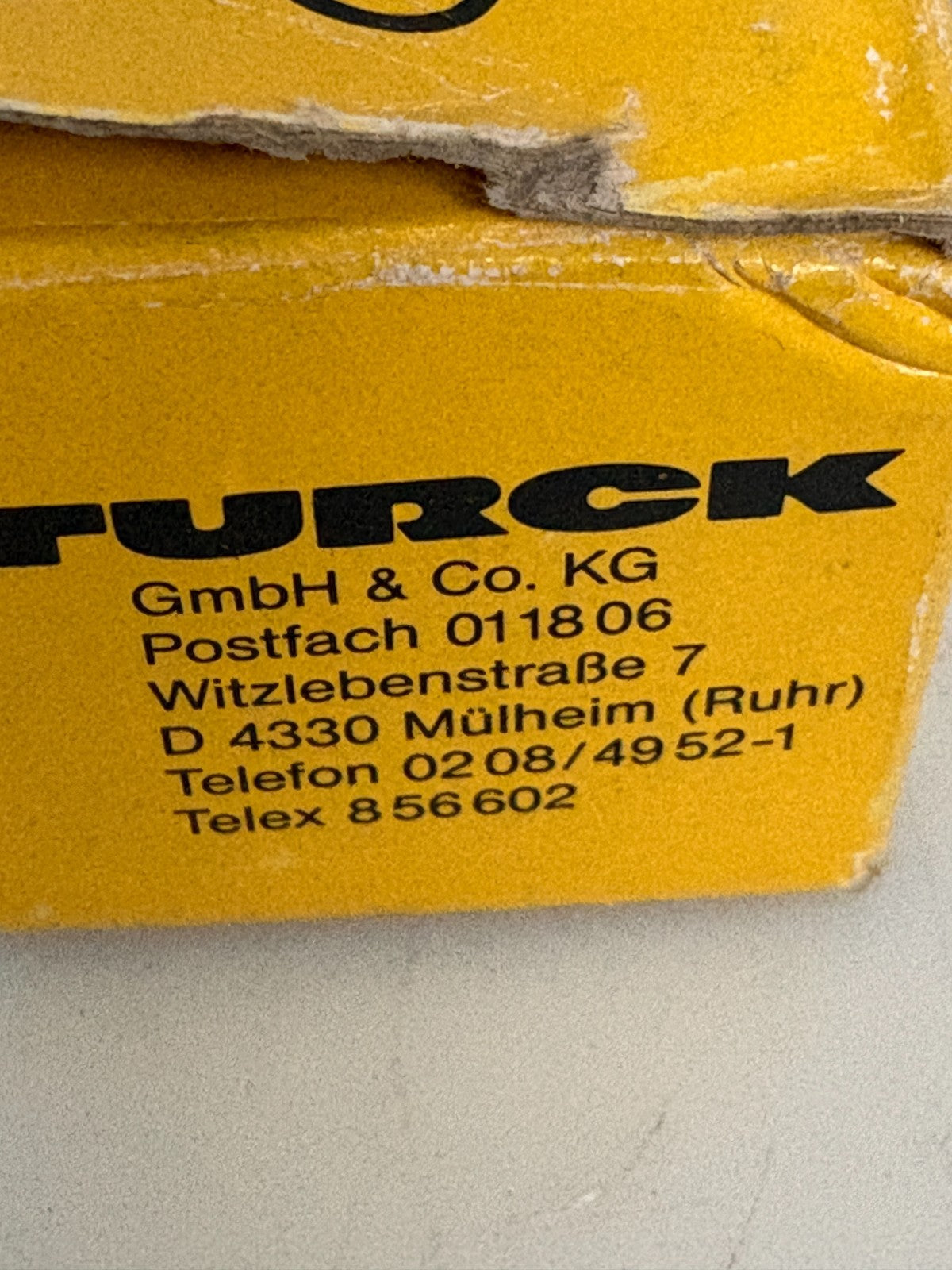 TURCK PROXIMITY SENSOR SWITCH BI15-CP40-LIU