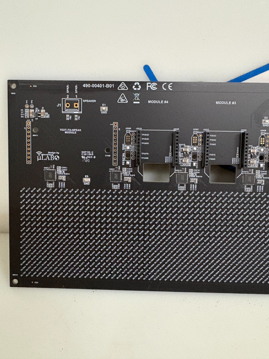 MICROLABO ULAB DISPLAY PANEL 490-00401-B01 BIV-ENG009
