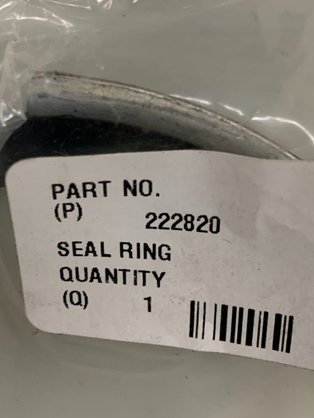 TENNANT SEAL RING #222820 5400, 5680,5700,7080, 7100, 7200, AND T15