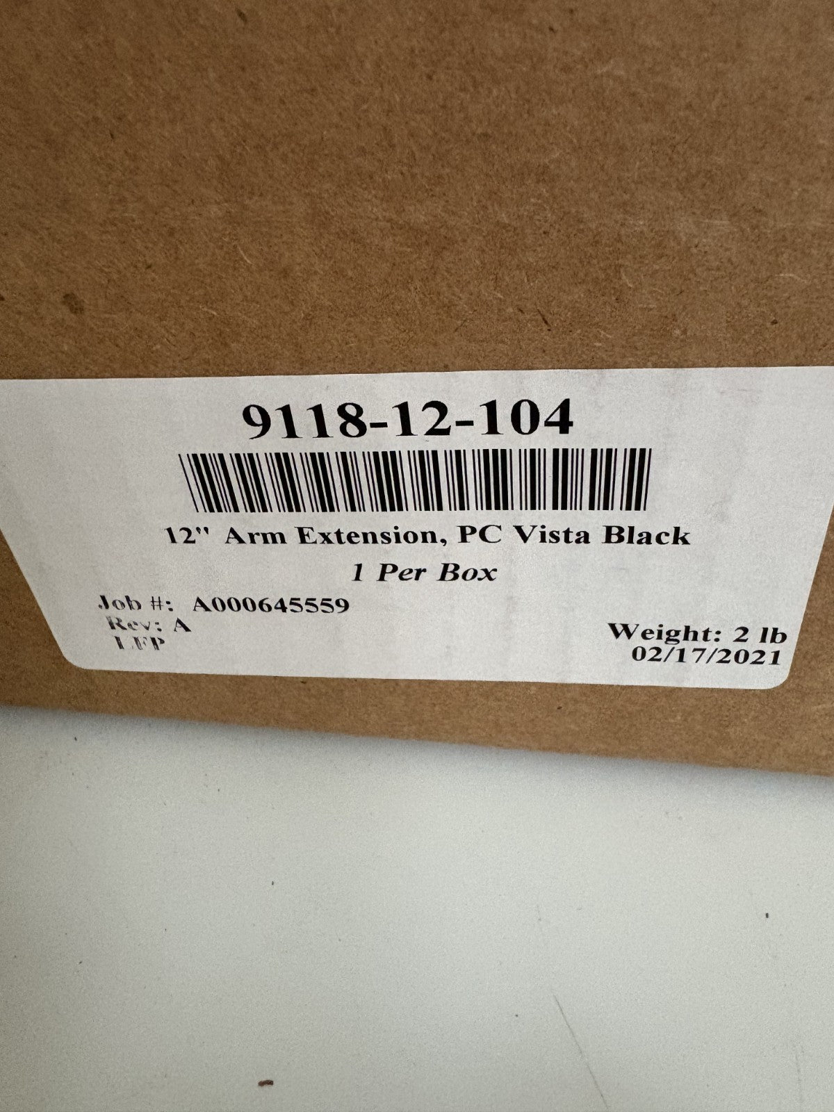 INNOVATIVE OFFICE PRODUCTS 12" ARM EXTENSION 9118-12-104