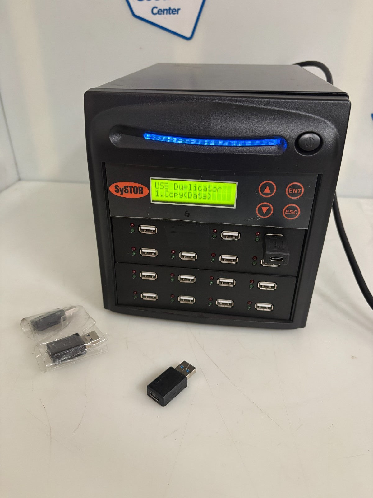 SYSTOR 1 TO 16 USB 3.0/3.1 DUPLICATOR & SANITIZER0