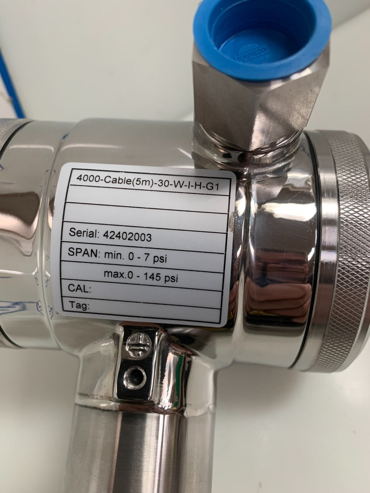 KLAY INSTRUMENTS  Pressure Transmitter  4000-Cable(5m)-30-W-I-H-G1    42402003