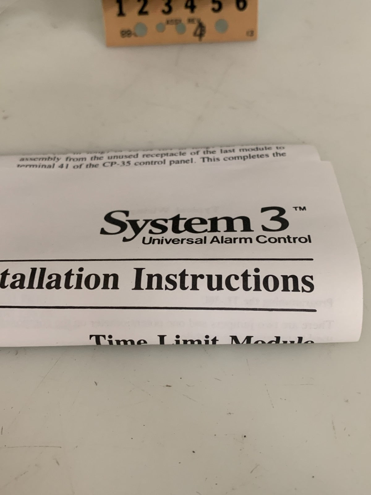 SIEMENS TIME LIMIT MODULE TL-30U