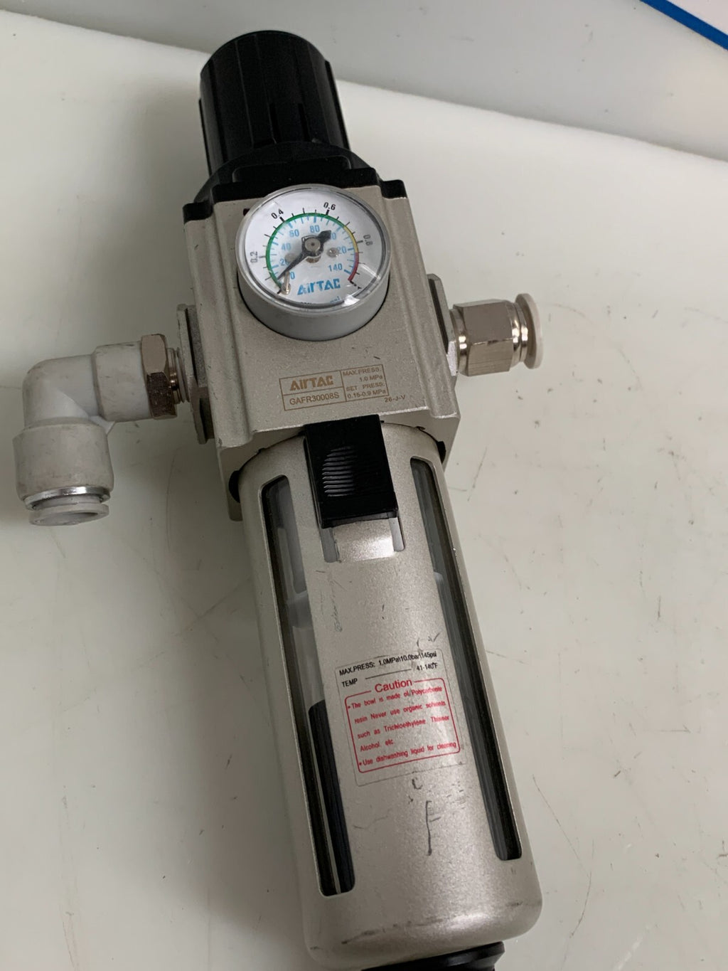 AIRTAC PRESSURE REGULATOR VALVE GAFR300008S1