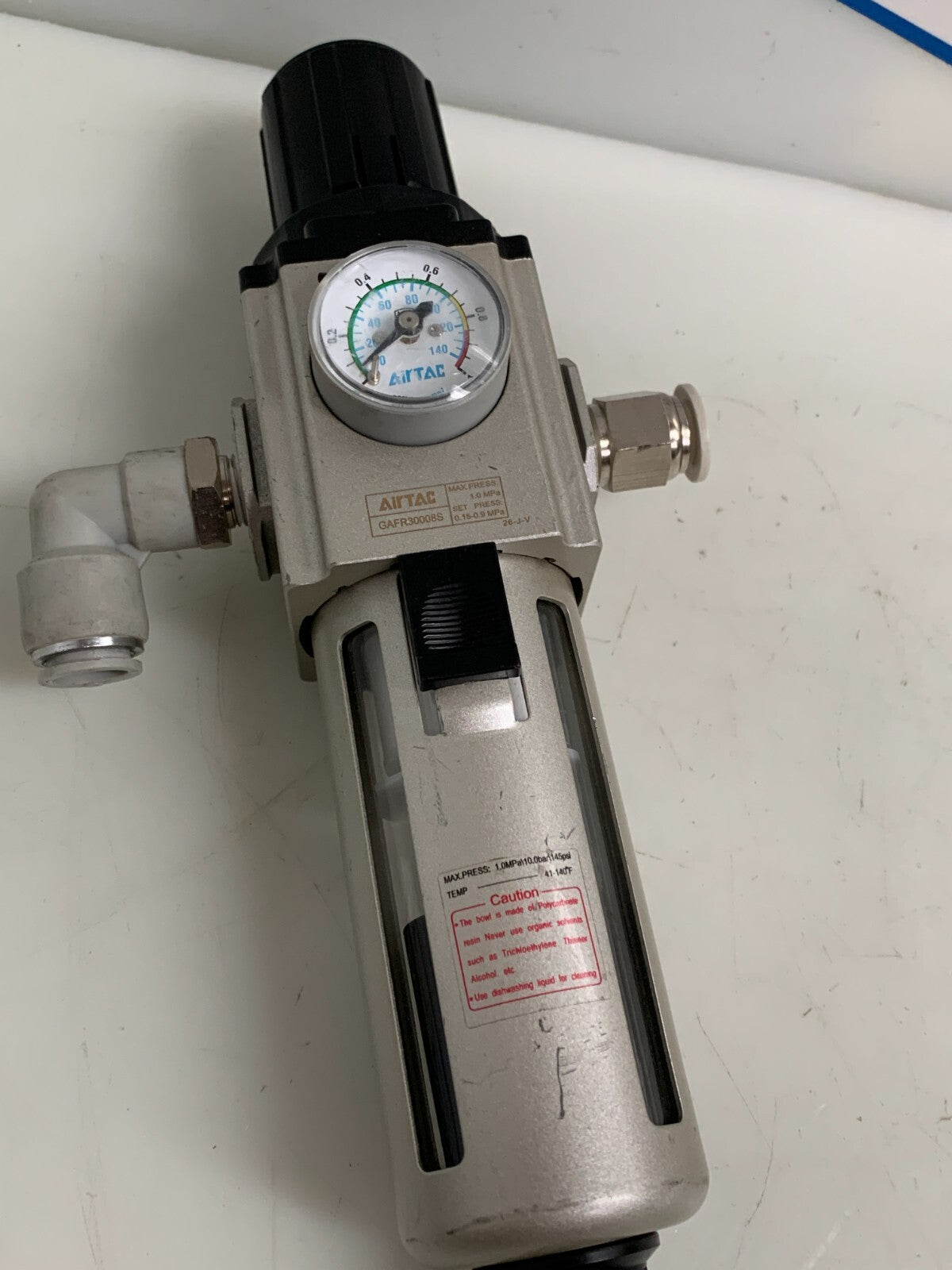 AIRTAC PRESSURE REGULATOR VALVE GAFR300008S1