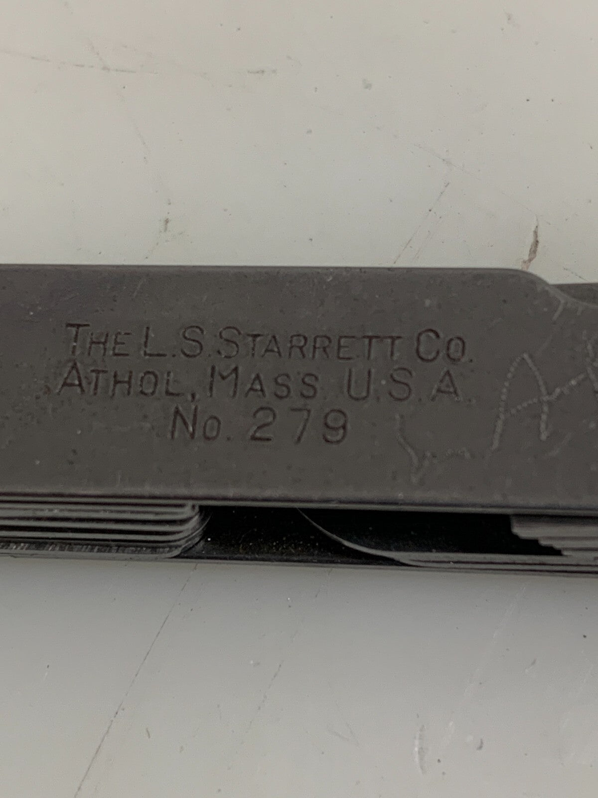 LOT OF 4 STARRETT RADIUS GAGE #279