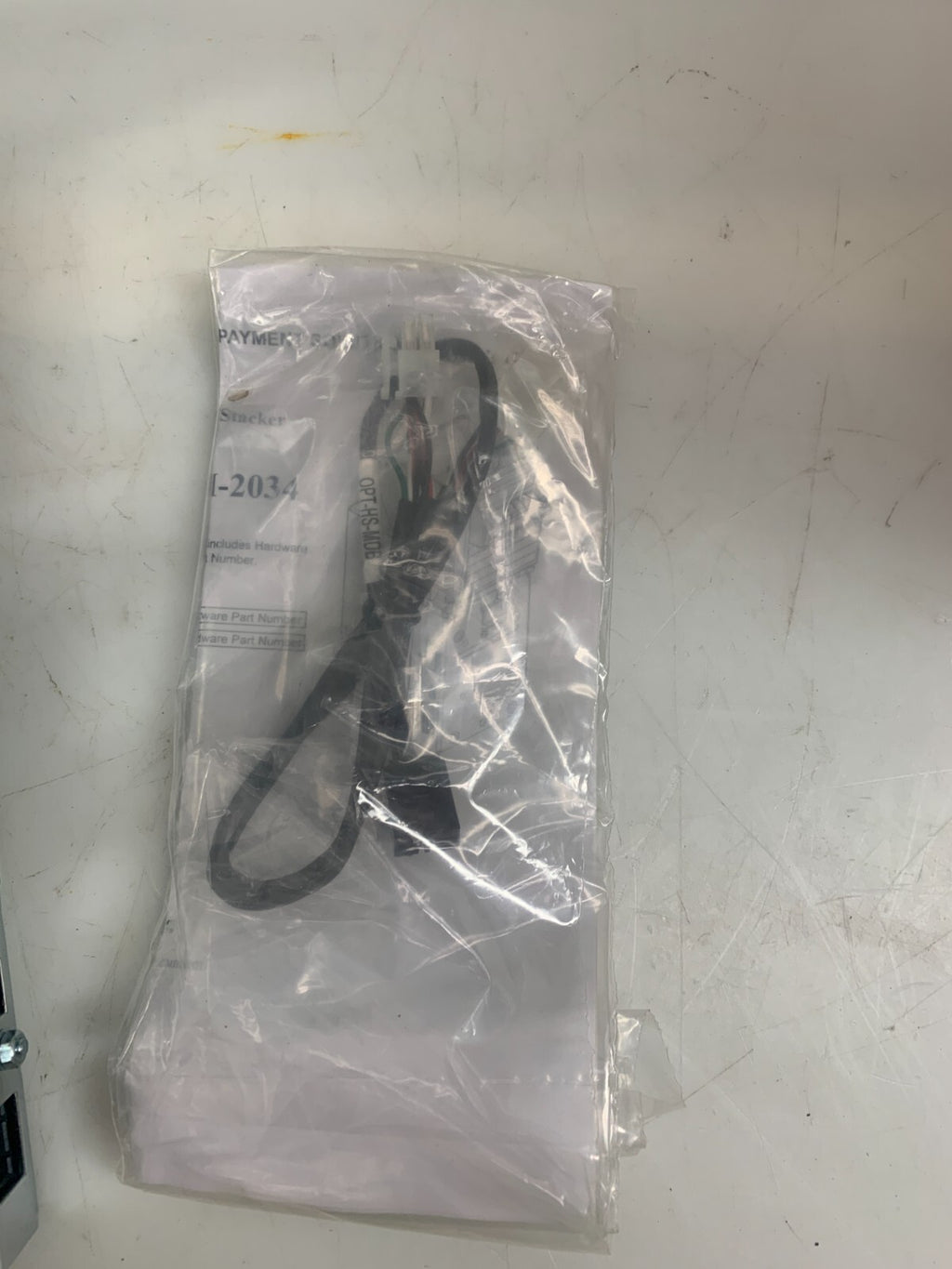Cash Code Front Load Bill Validator  with stacker SM-2034CA8525