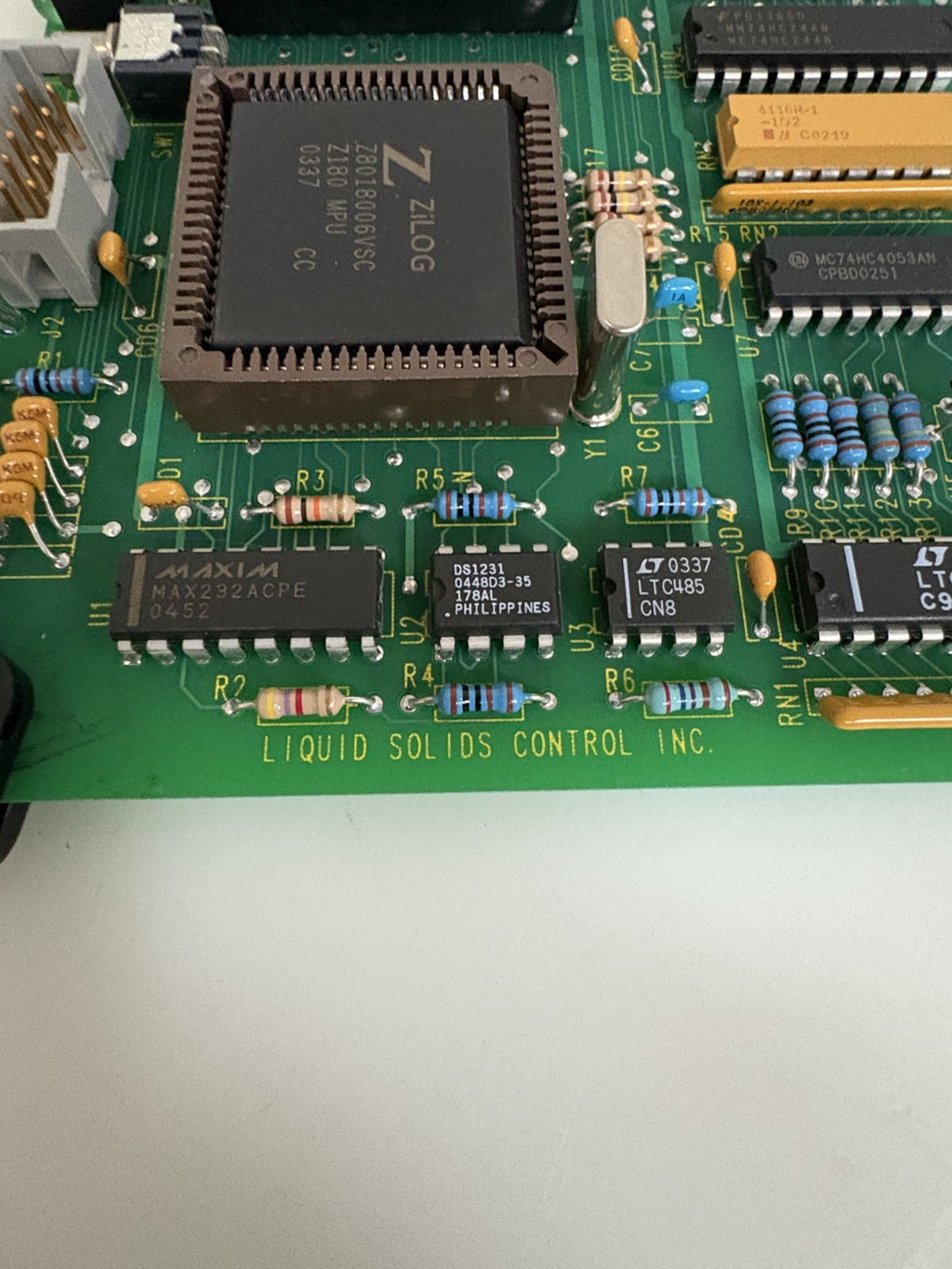 LIQUID SOLIDS CONTROL CPU ASSY CIRCUIT BOARD #1022401 PC-1