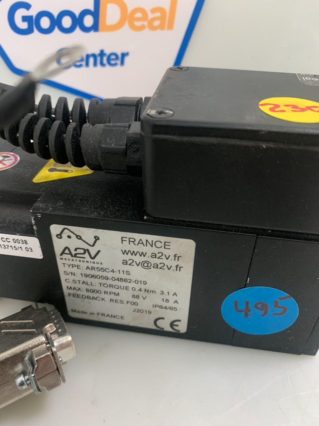 A2V Mecatronique HR55C4-11S Servo Motor1