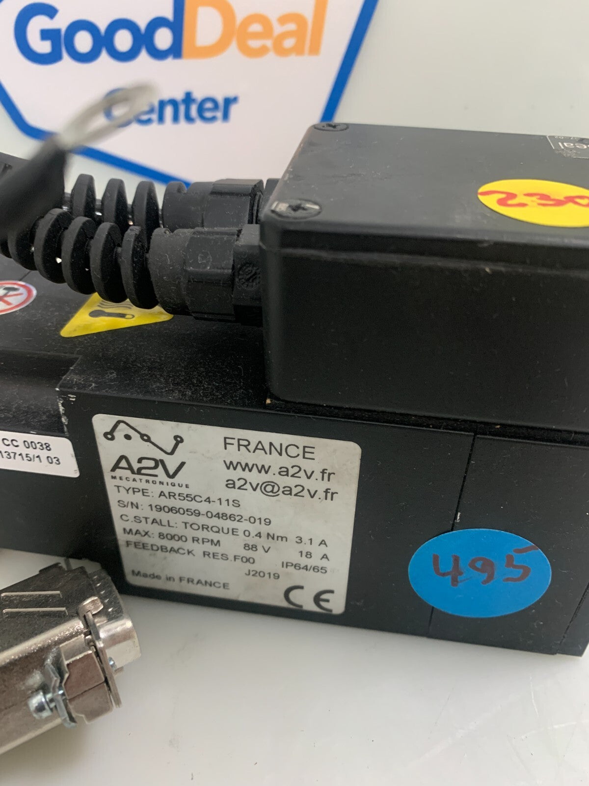 A2V Mecatronique HR55C4-11S Servo Motor1