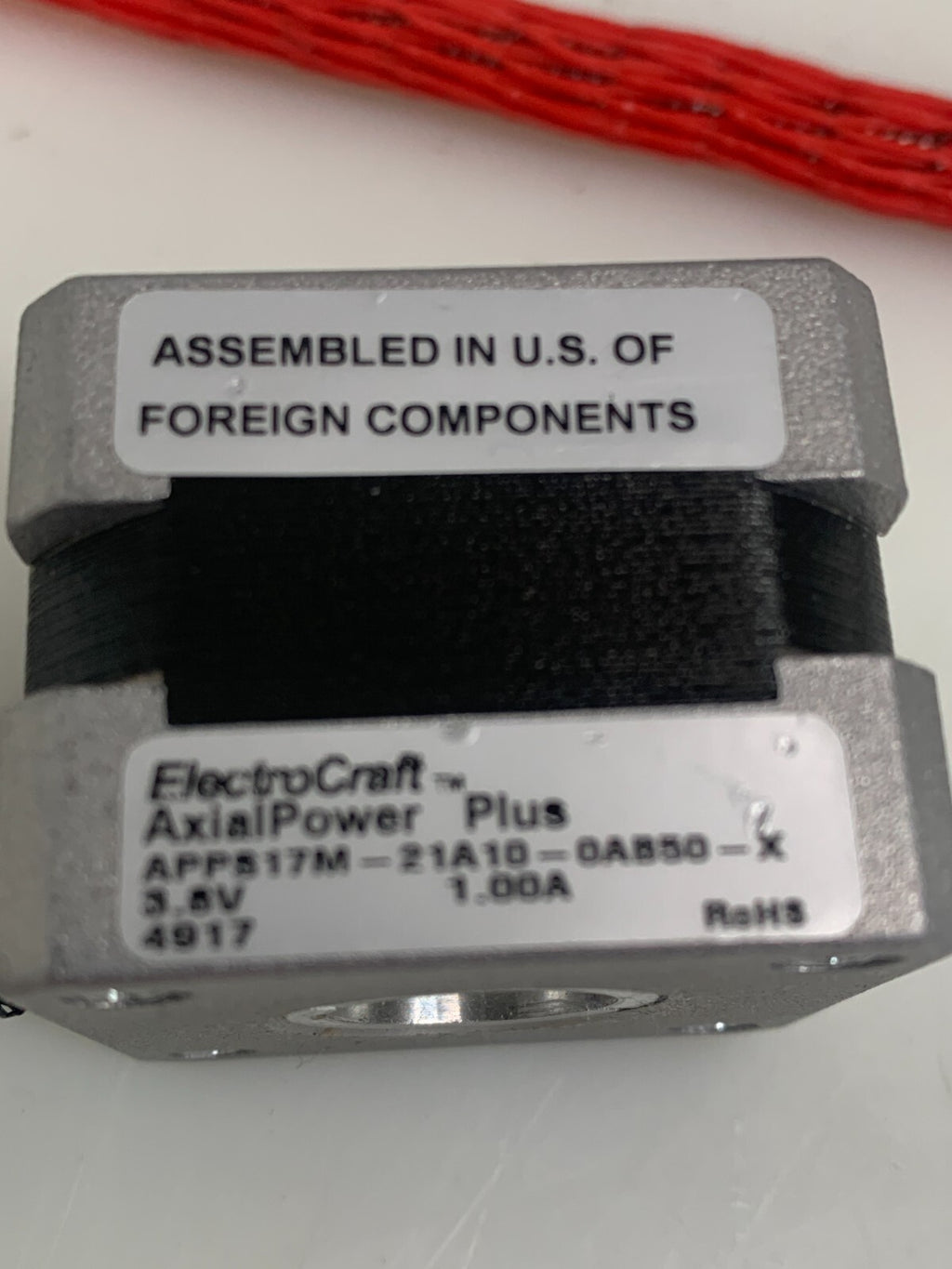 ELECTRO CRAFT / Axial Power Plus  Stepper Motor APP817M-21A10-0AB50-X