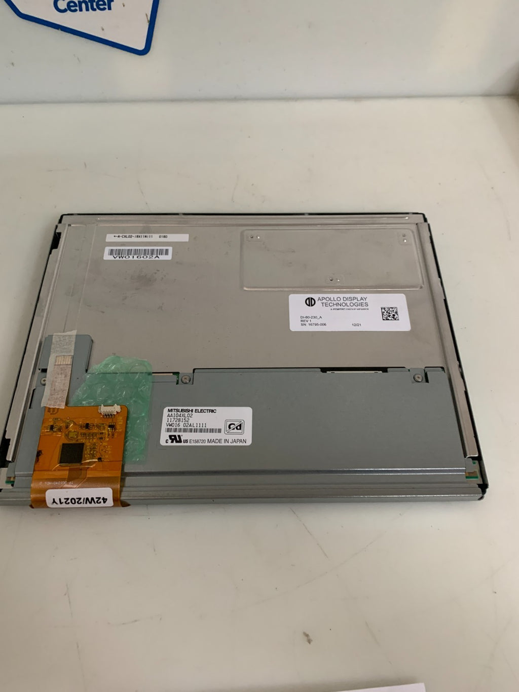 MITSUBISHI LCD DISPLAY PANEL 10,4" AA104XL02