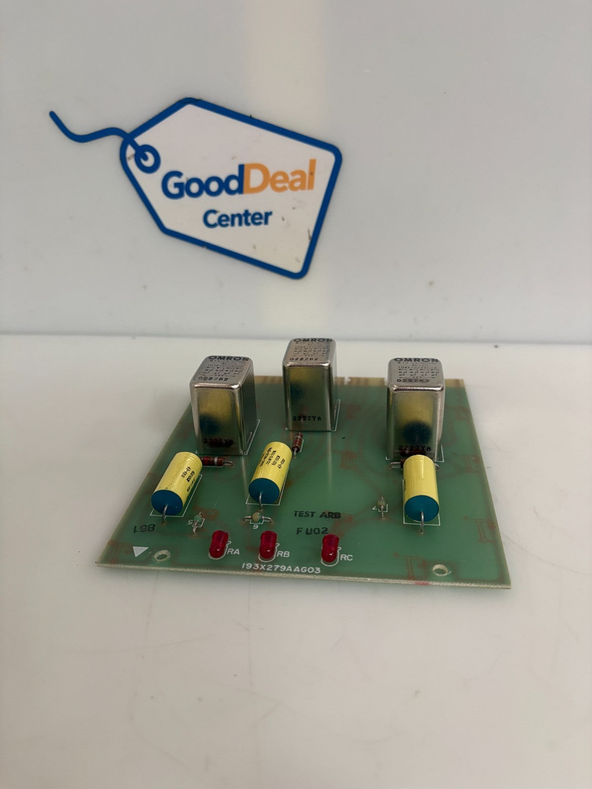 GENERAL ELECTRIC LOW LEVEL RELAY BOARD 193X279AA G03 10