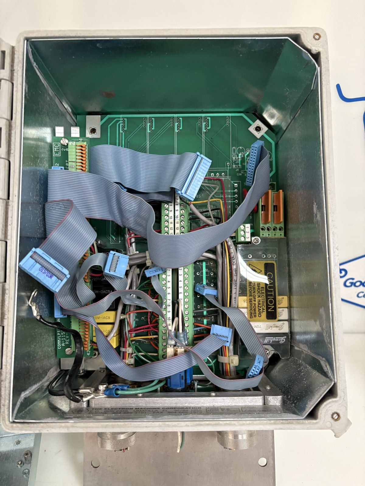 THE ELECTRON MACHINE CORP EMC PS-40 MPR E SCAN CONSOLE