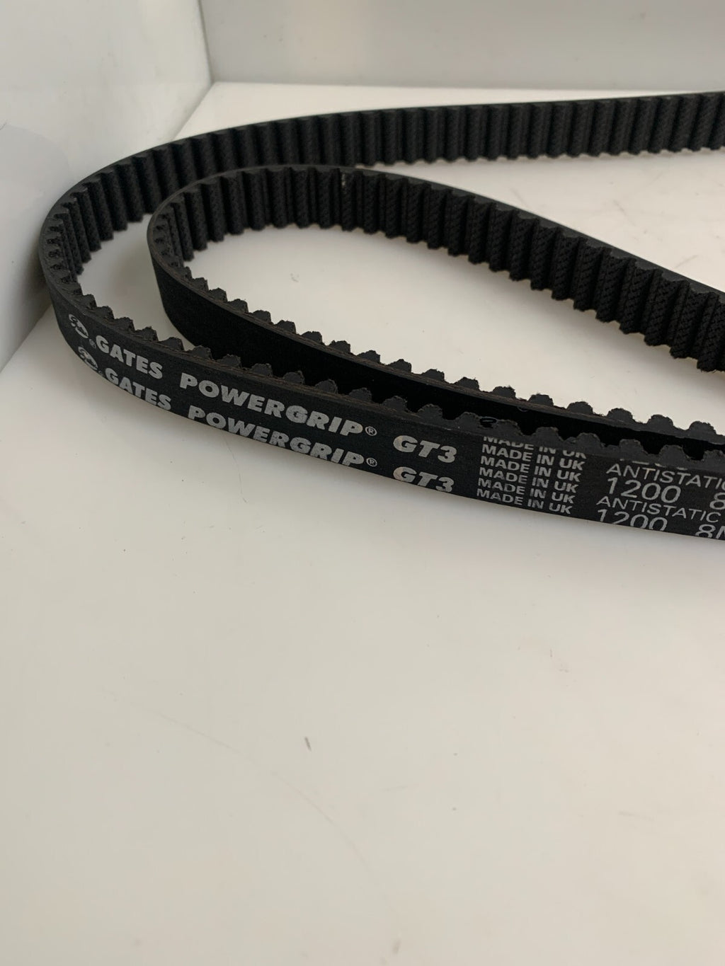 LOT OF 2 GATES POWERGRIP GT3 1200 8MGT TIMING BELT1